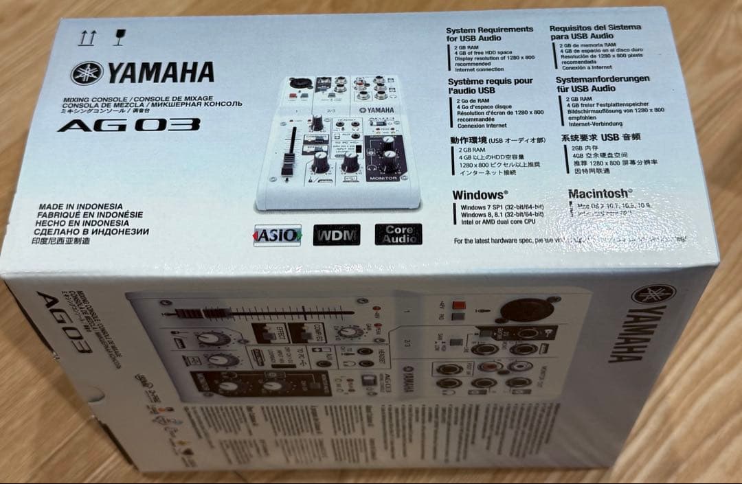 YAMAHA AG03 オーディオインターフェース　ミキサー