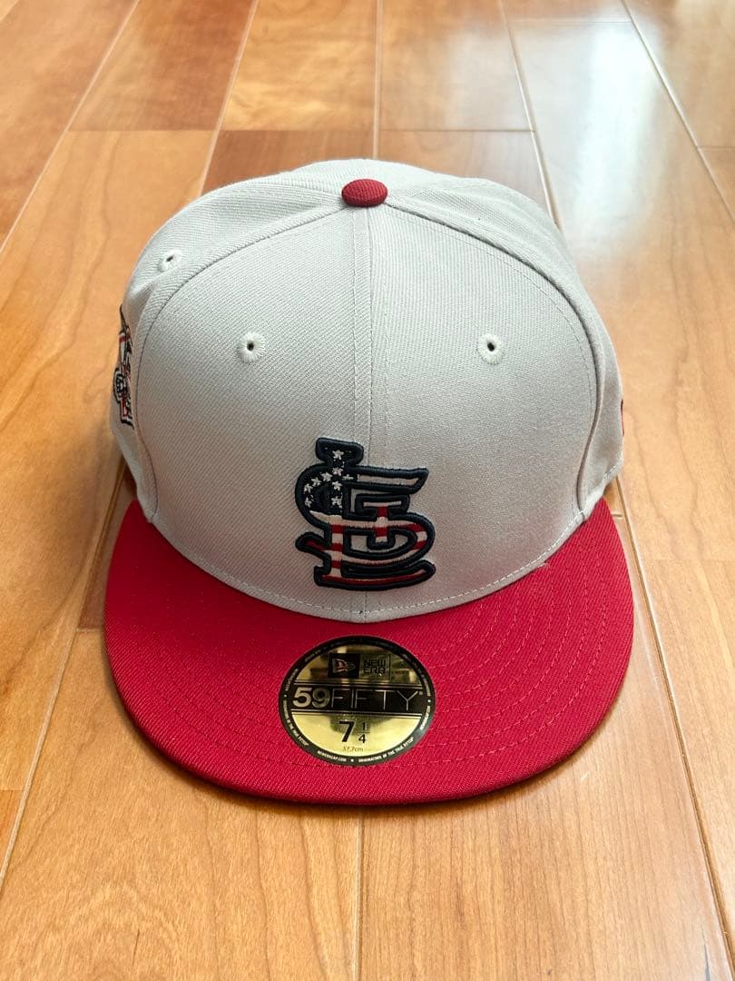 新品 カージナルス ニューエラ59FIFTYキャップ 7 1/4 米国独立記念日