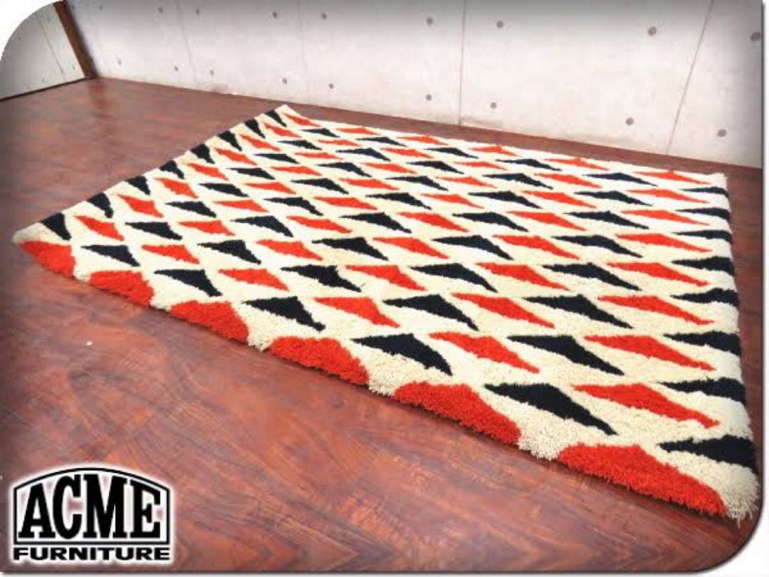 ACME Furniture アクメファニチャー　ラグ　ヴィンテージ(ブルー)