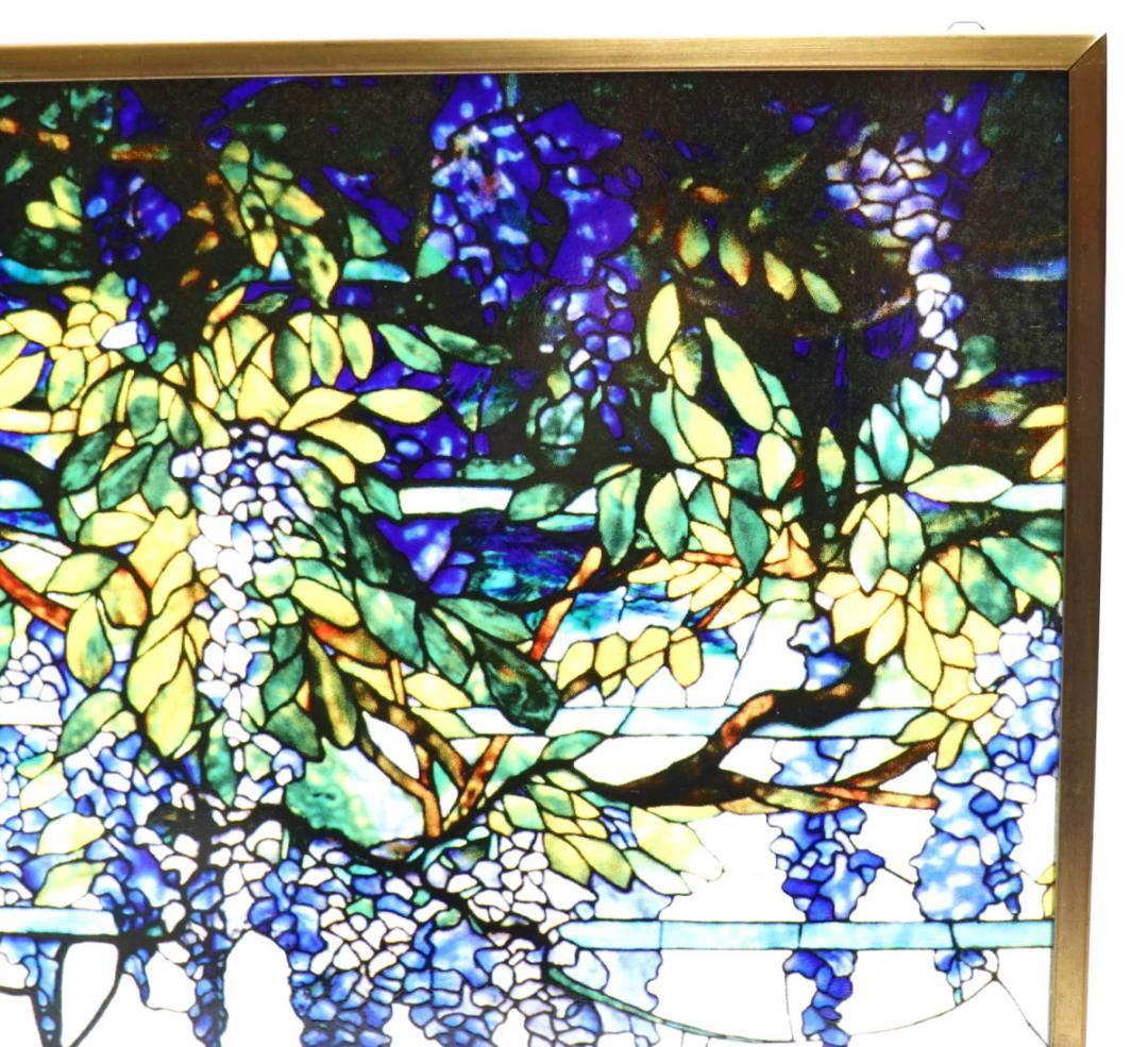 トランザム ティファニー ヴィンテージ ステンドグラス 藤の欄間 トロント