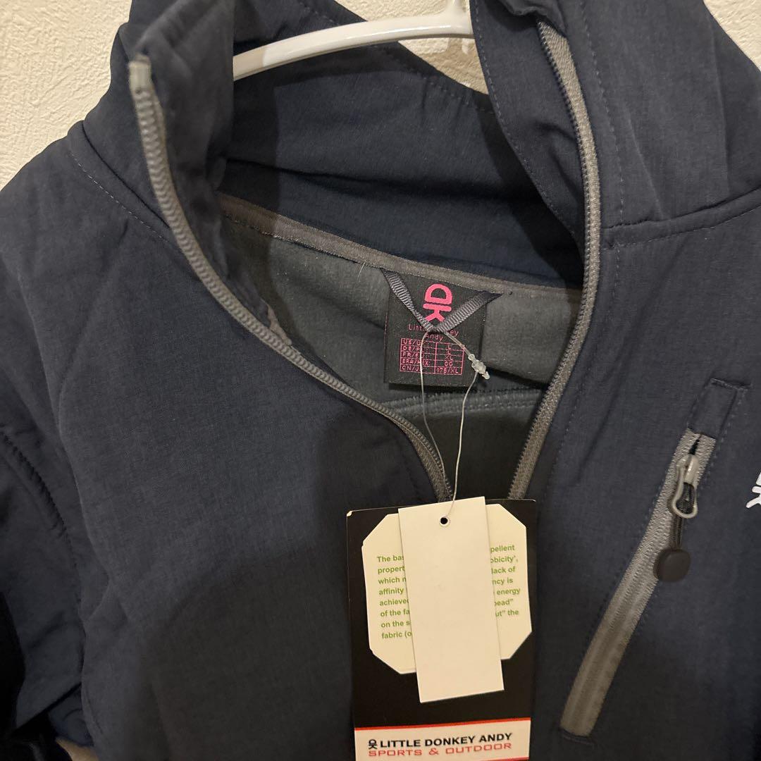 XLサイズ ジャケット スキージャケット フード取り外し フリース裏地 撥水加工