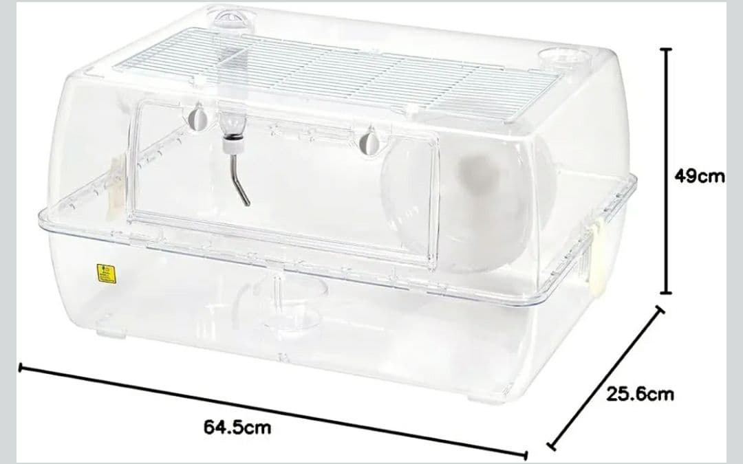 【新品未開封】SANKO ルーミィ60 グランスペース クリアー 小動物用ケージ