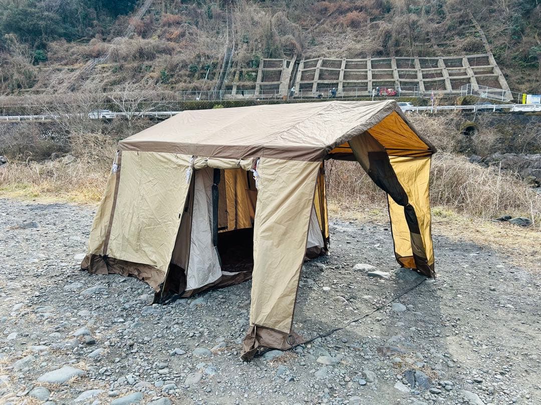 小川テント　オーナーロッジ タイプ78R 設営3回、宿泊1泊のみ