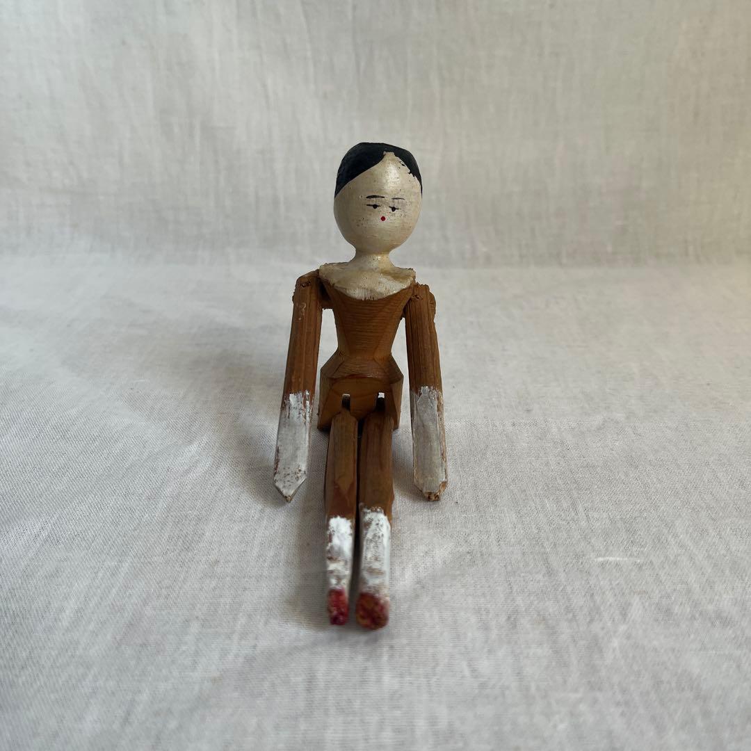 アンティーク　レア　小さい　ペグドール