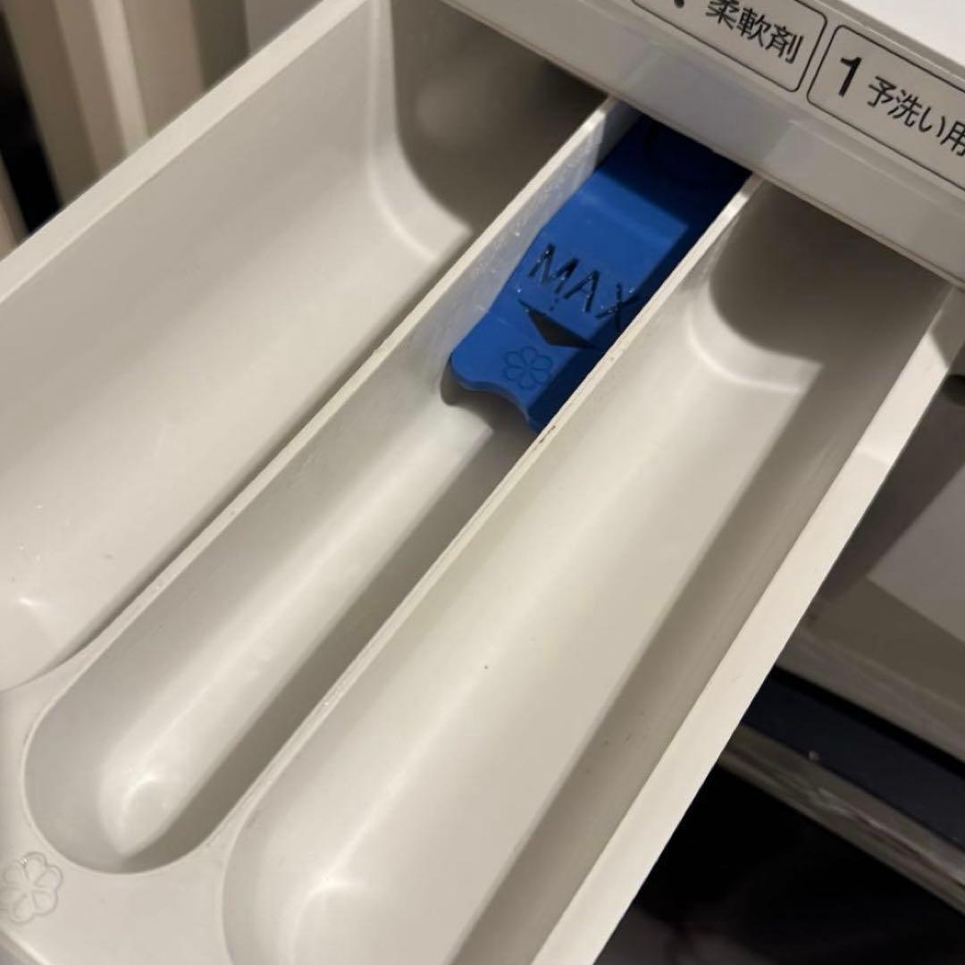 美品 洗濯機 Aquaドラム式洗濯機 美品 AQW-F8N-W