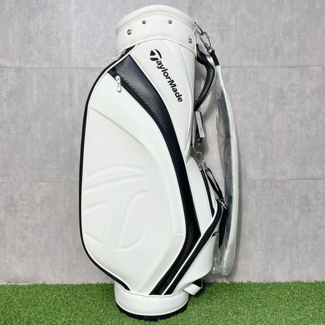 【新品】テーラーメイド スポーツモダン キャディバッグ ゴルフバッグ ホワイト
