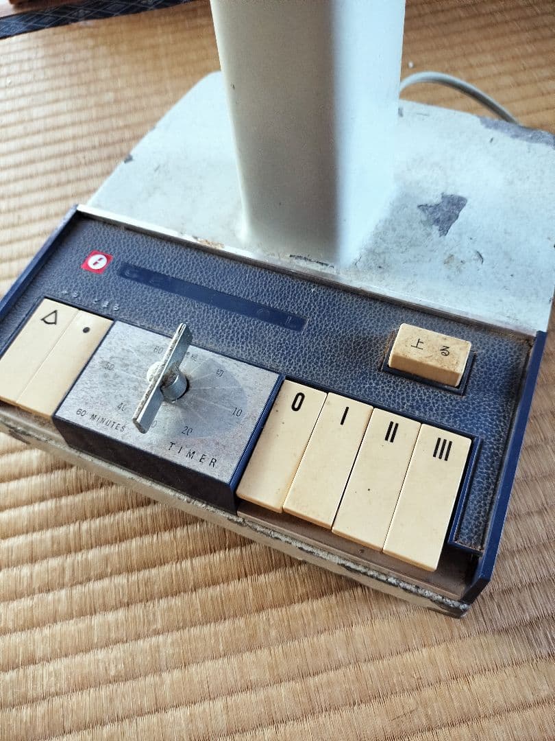 昭和のレトロ扇風機