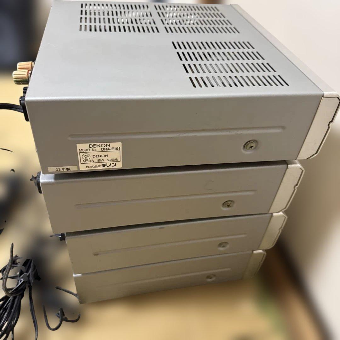 DENON DMD,DRA,DCD,DRR-F101 MDデッキ　MDプレイヤー
