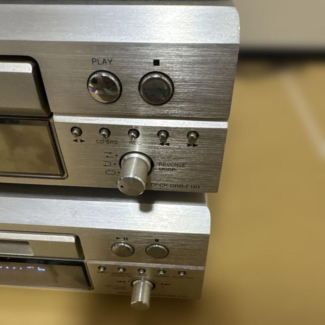 DENON DMD,DRA,DCD,DRR-F101 MDデッキ　MDプレイヤー
