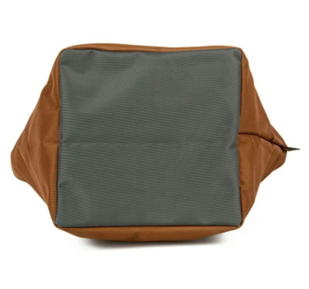 美品　エルベシャプリエ 舟型トートM 1027N COGNAC x FUSIL