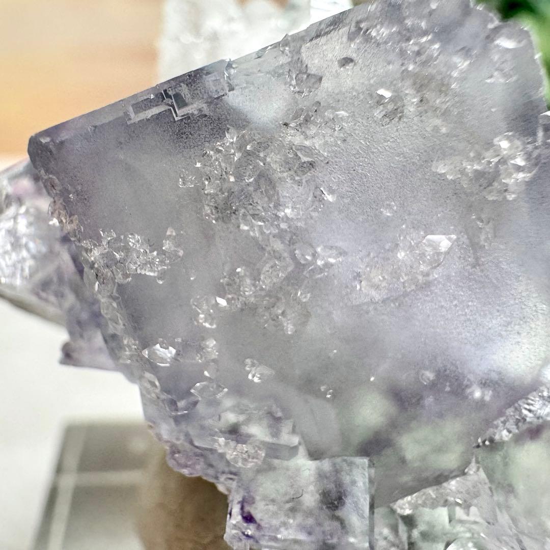 ◆【D021】フローライト 浙江省産 Bタイプ 原石 鉱物 標本