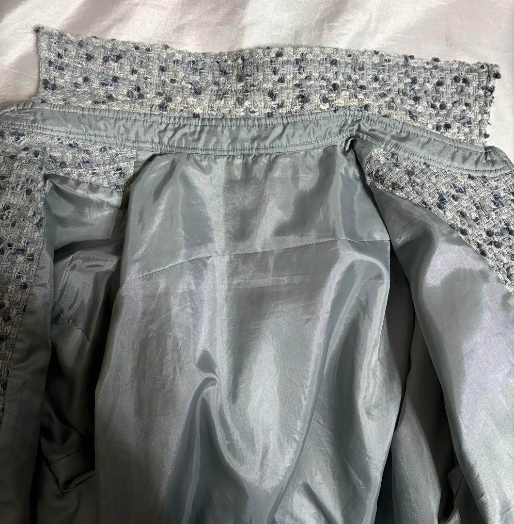 最終✳︎シーマリー cccmalie 美品 ツイードシャツジャケット 38