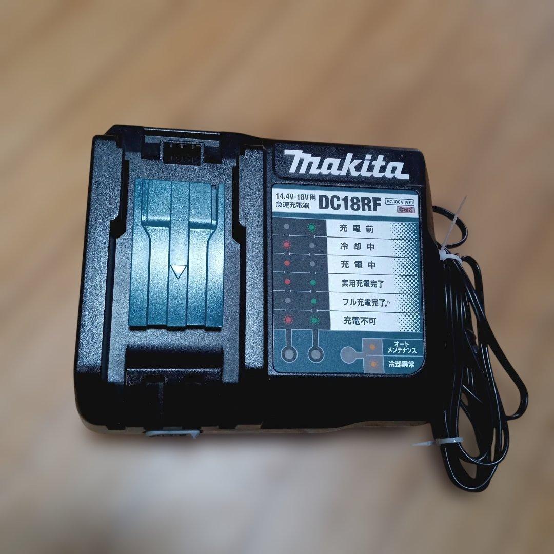 マキタ18V充電式クリーナCL182FD純正バッテリー、純正急速充電器付