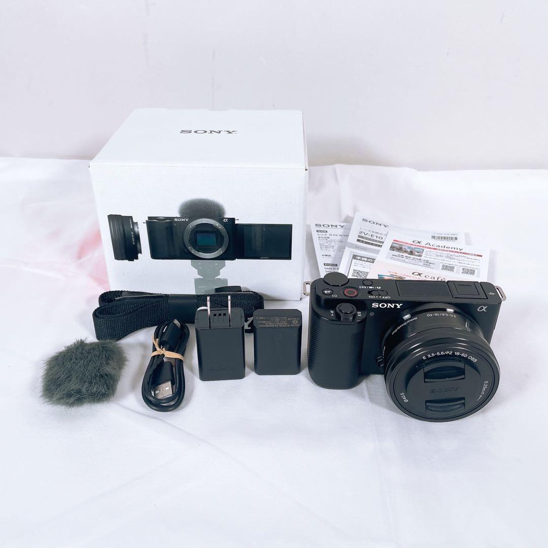 【極美品】 SONY ミラーレス一眼カメラ ZV-E10L