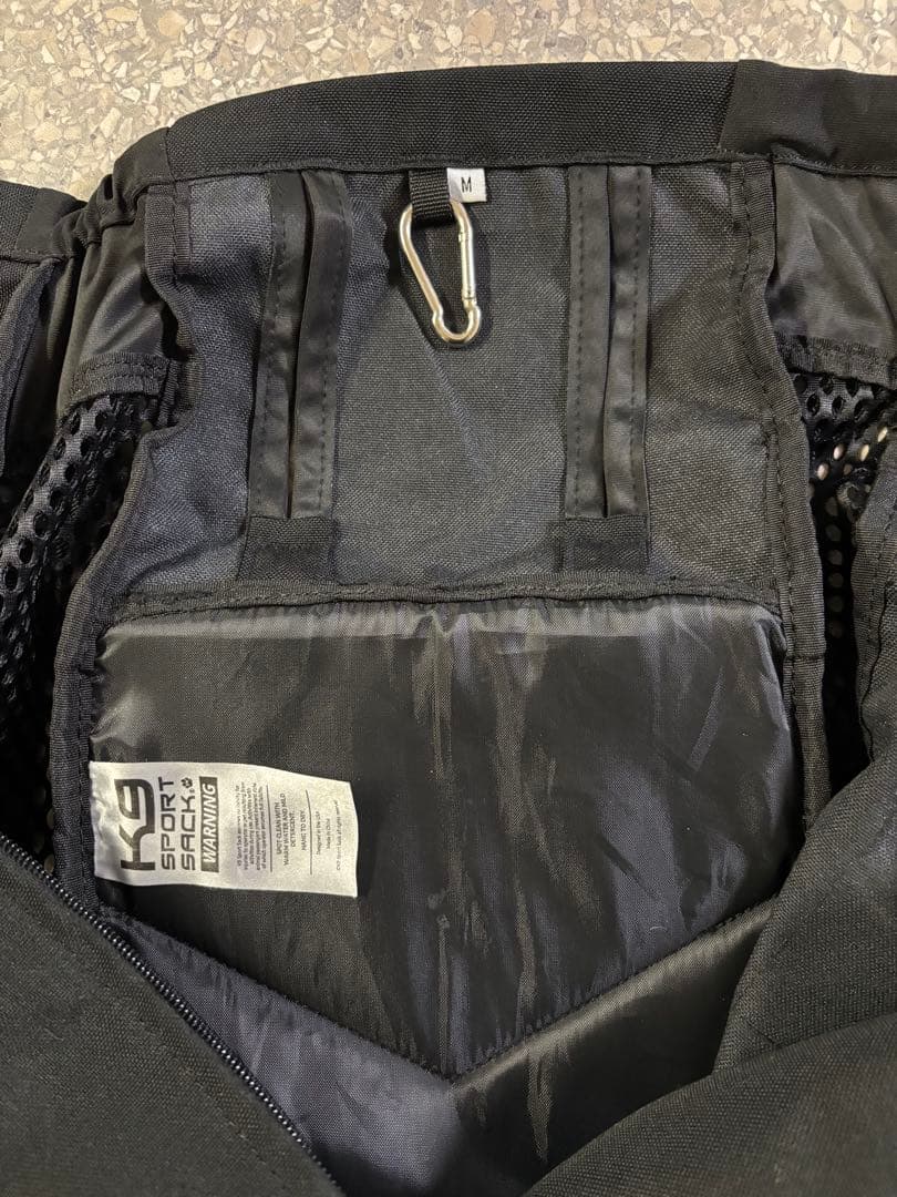 K9 Sport Sack Plus 2 Jet Black M 犬 リュック