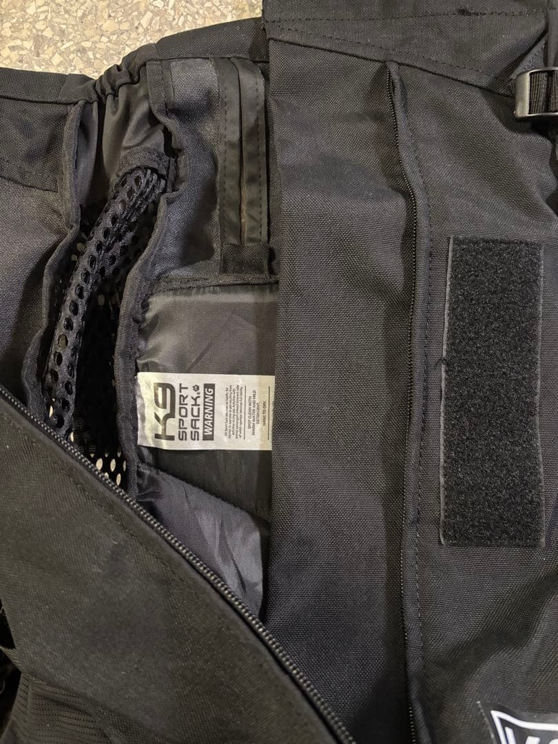 K9 Sport Sack Plus 2 Jet Black M 犬 リュック