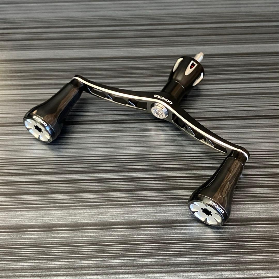 ゴメクサス/限定カラー/シマノS2 ダブルハンドル98㎜/チタンノブ