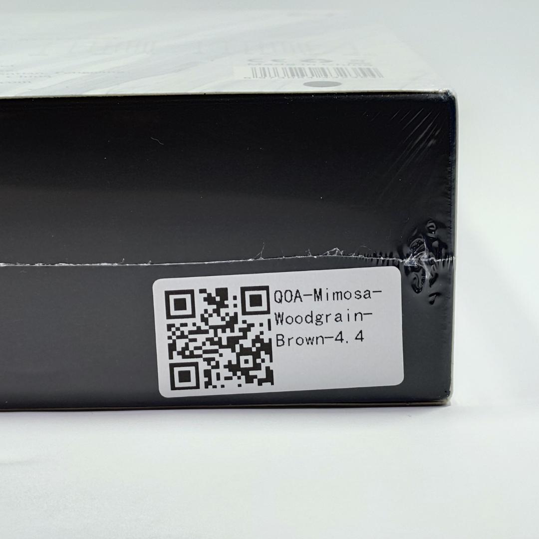 【新品未開封】QoA Mimosaブラック 4.4mm 海外限定版 有線イヤホン