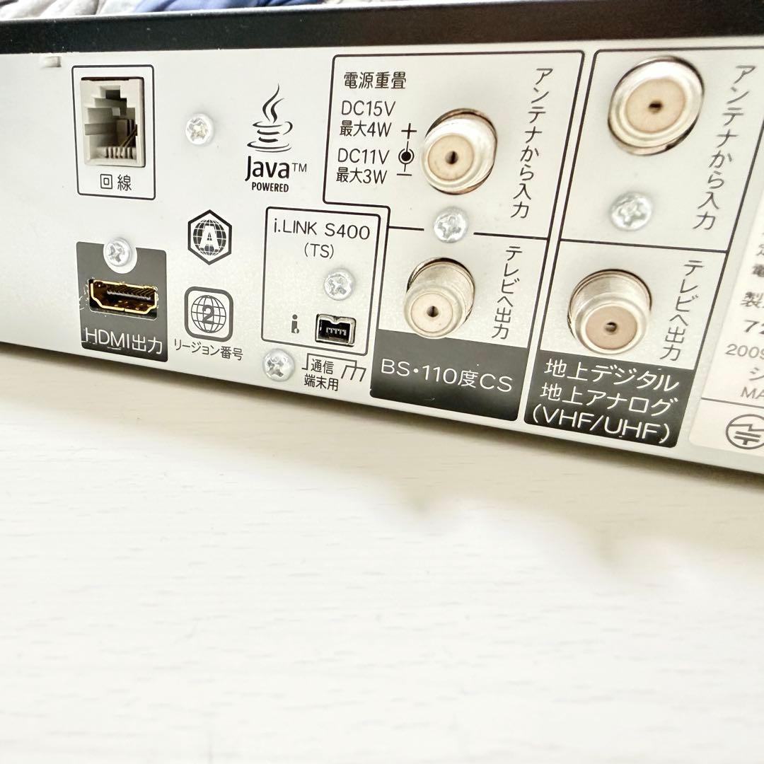 SHARP ブルーレイレコーダー BD-HDS32