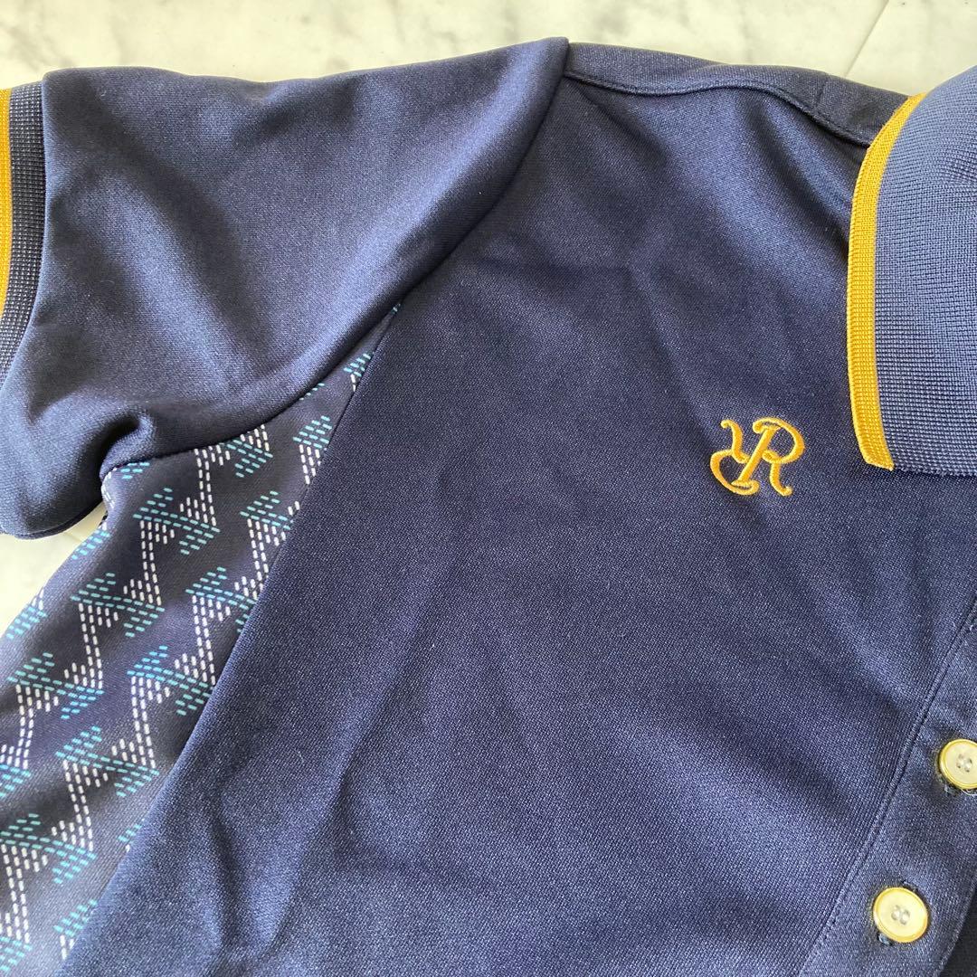 ⛳️美品レディースL レザレクションGM 半袖ポロシャツ 紺