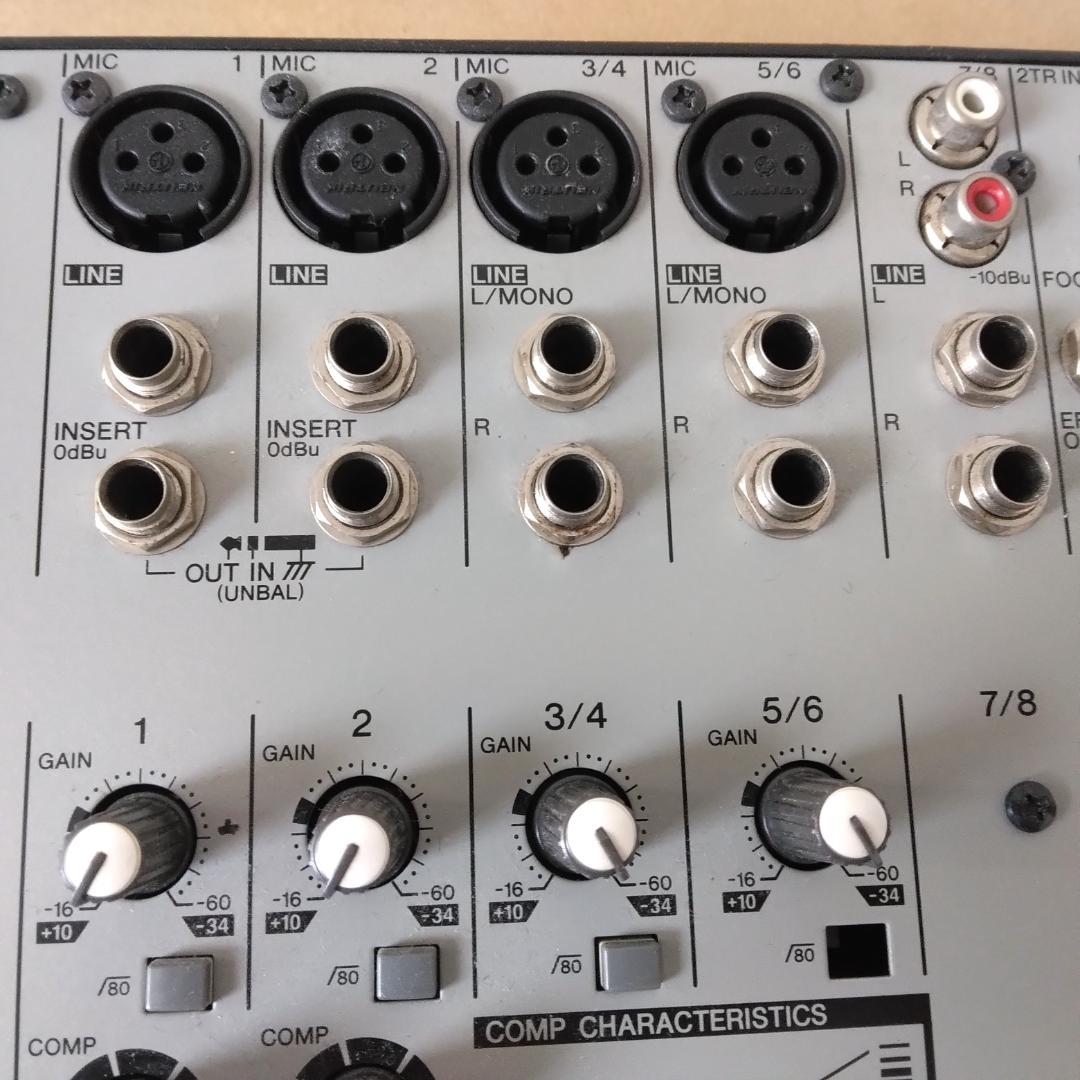 YAMAHA MW8CX アナログミキサー(動作確認済み