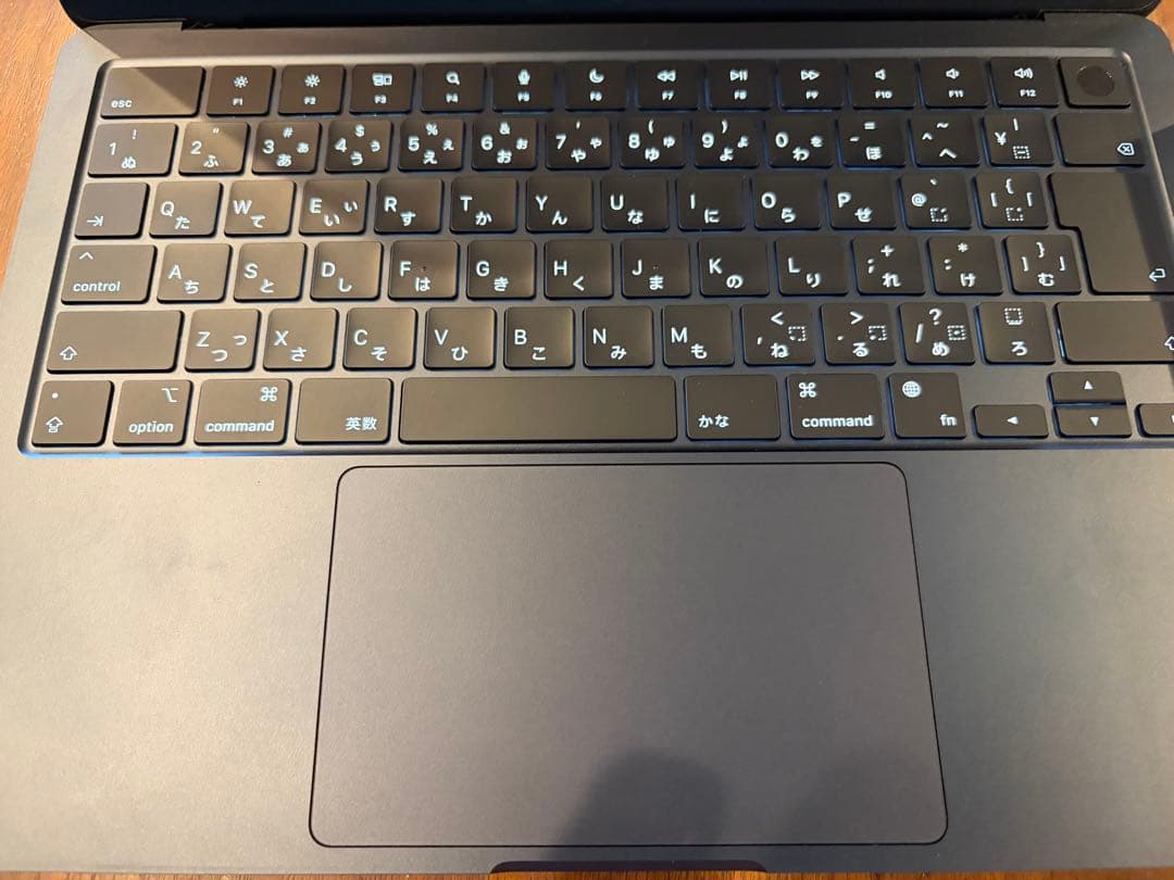 MacBookAir M2 ミッドナイト256GB バッテリー最大容量100%