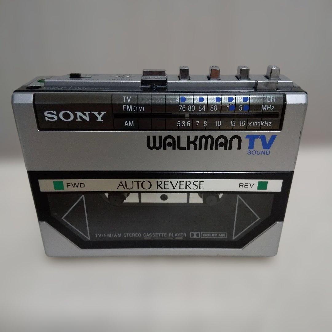 SONY ソニー カセットウォークマンＷＭ−F55 通電確認済　ジャンク 現状品