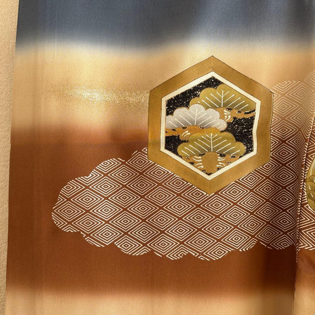 No.6 正絹　男の子お祝い着　のしめ 七五三