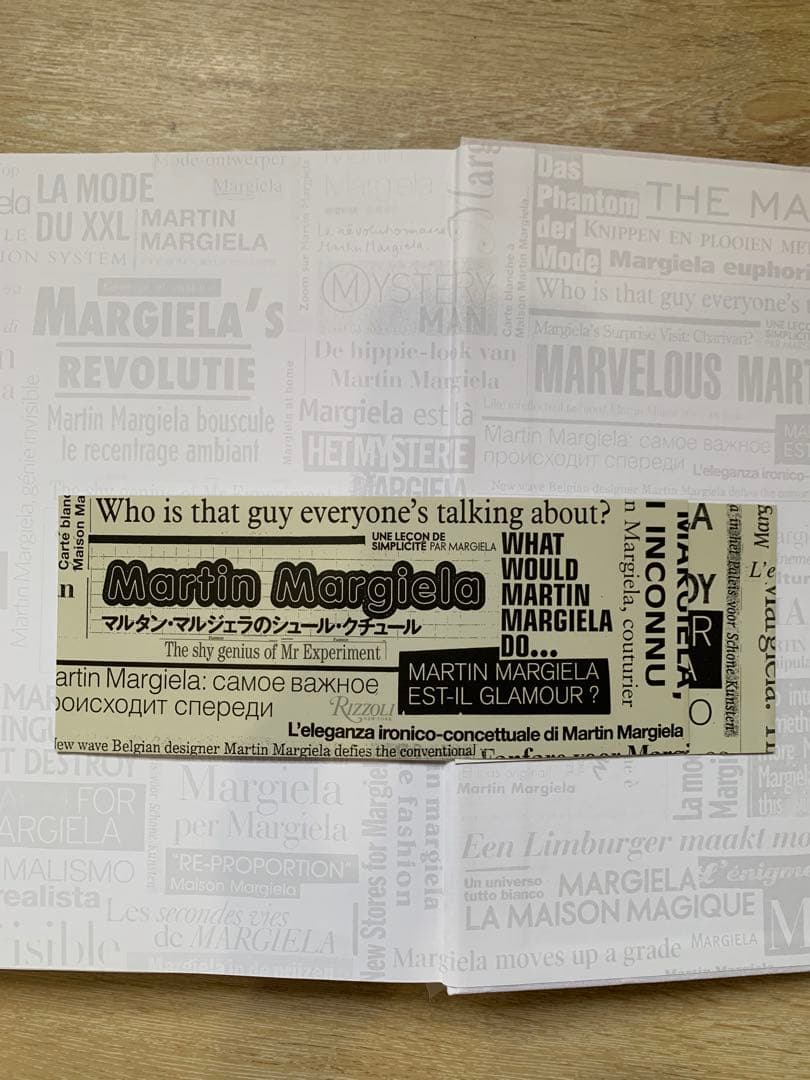 Martin Margielaマルジェラ写真集アーティザナル