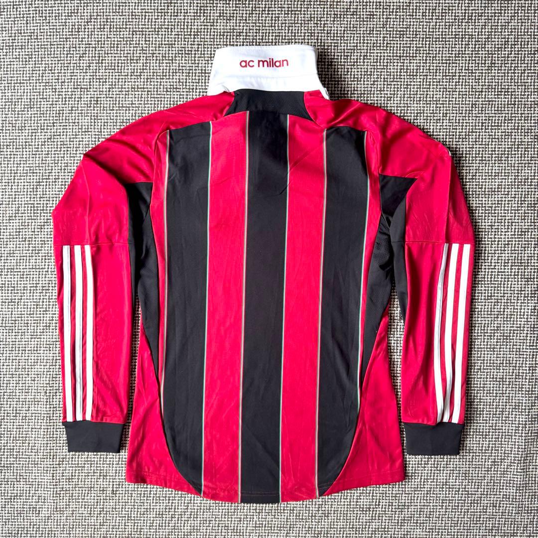 【襟付き＆ロングスリーブ仕様】ACミラン １２／１３（H）アディダス