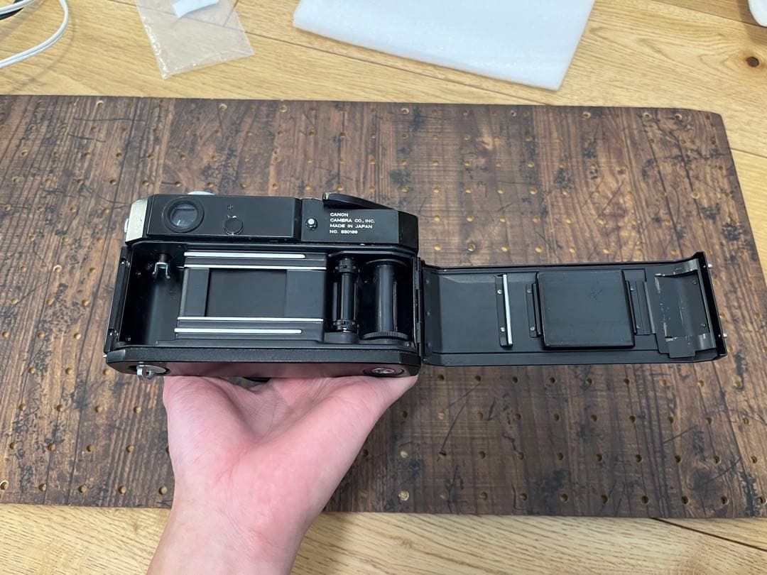 CANON Model 7 ブラック レンズセット(50mm 1:1.4)