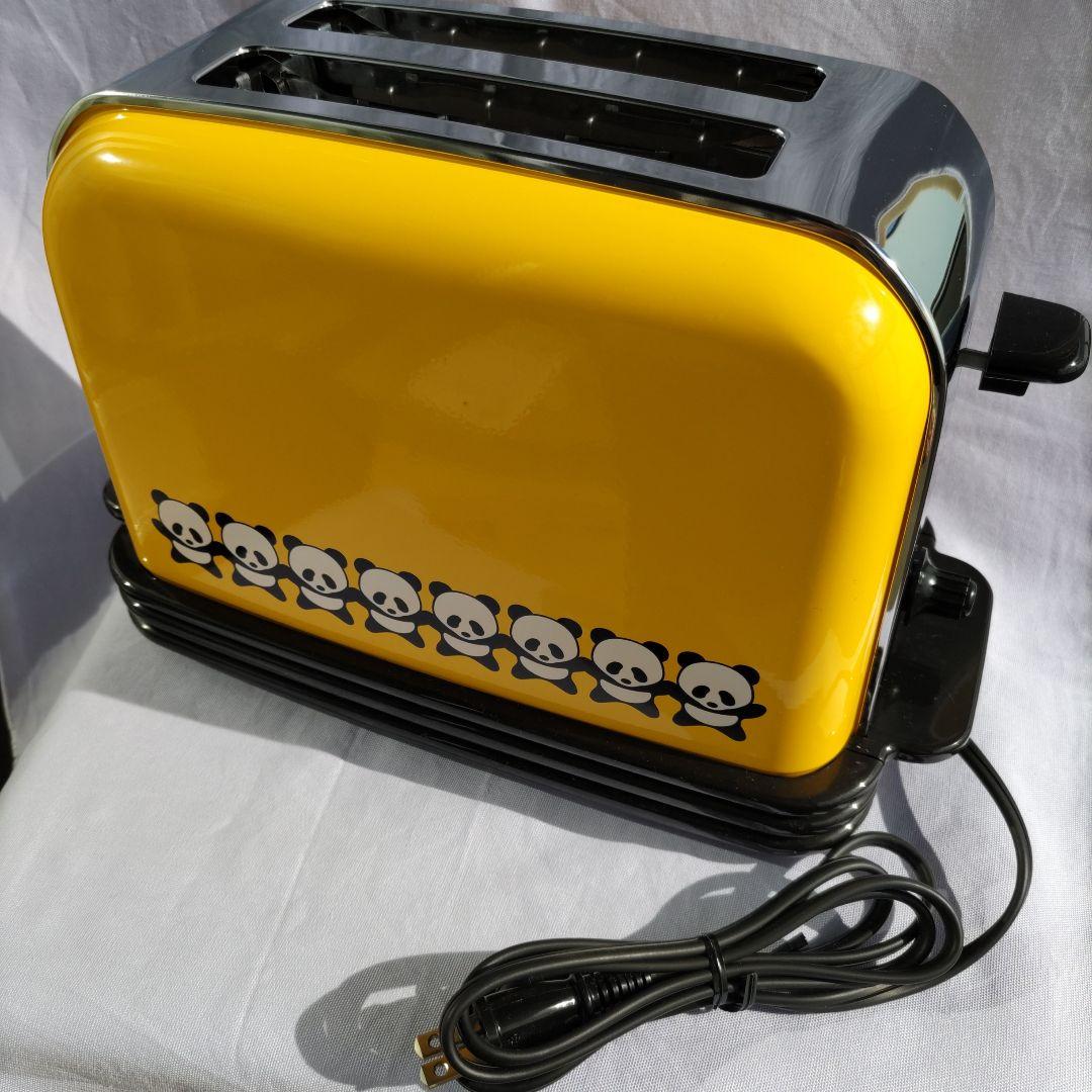 未使用 希少品　SANYO パンダ柄　 自動トースター　三洋電機株式会社