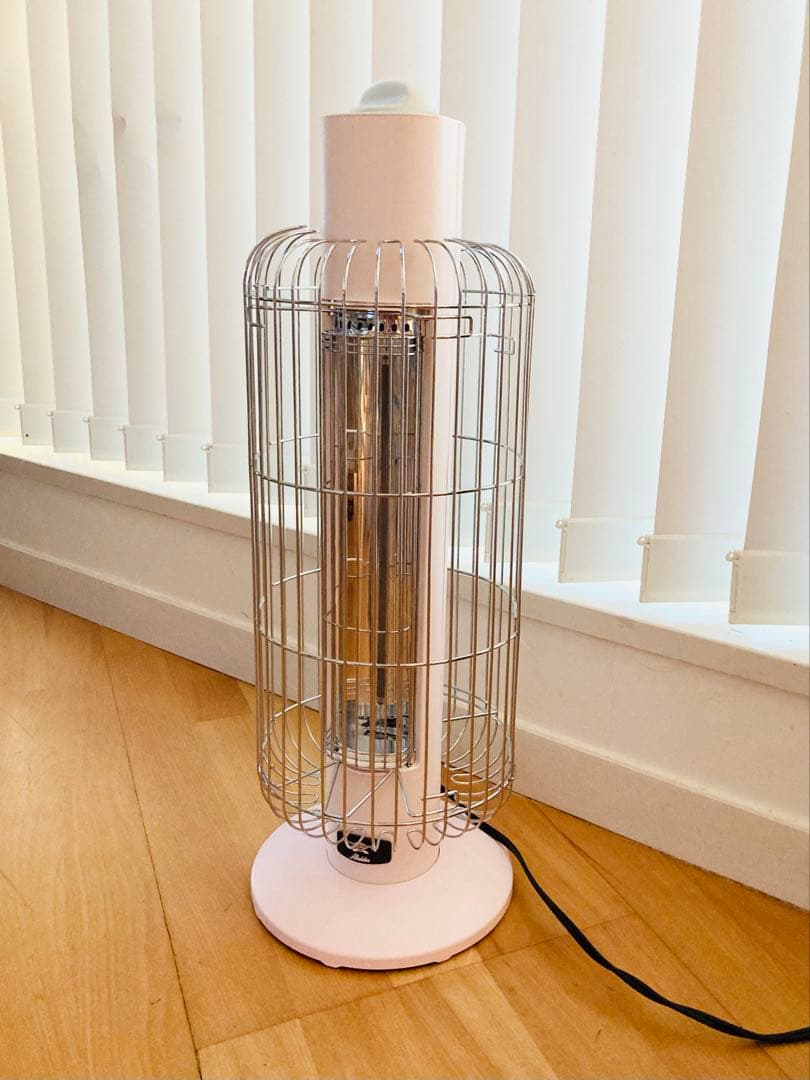 アラジン Aladdin 遠赤グラファイトヒーター　サクラピンク　2段切替 防滴