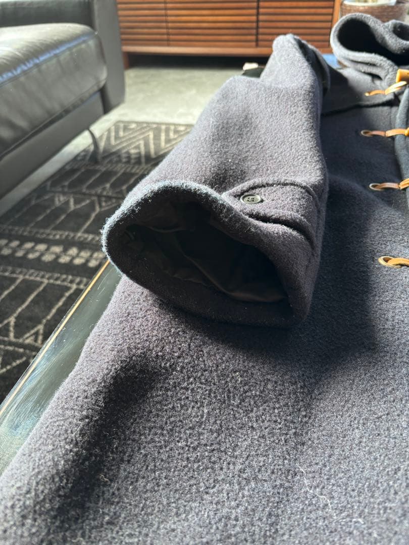 Gloverall クラシック80年代ヴィンテージ黒タグ　ダッフルウールコート