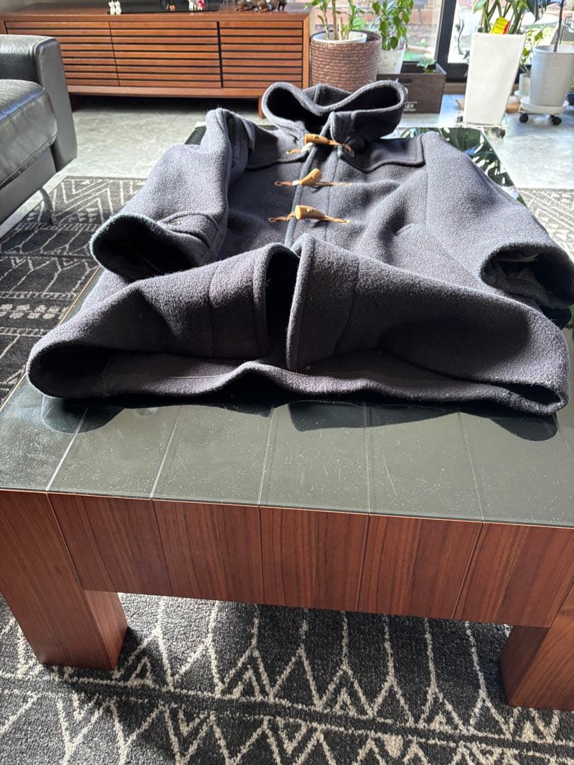 Gloverall クラシック80年代ヴィンテージ黒タグ　ダッフルウールコート