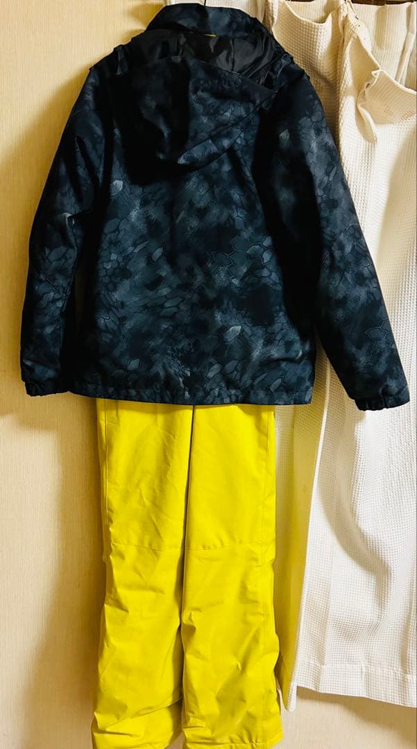 ninum スキーウェア 160 子ども用 黒/黄色