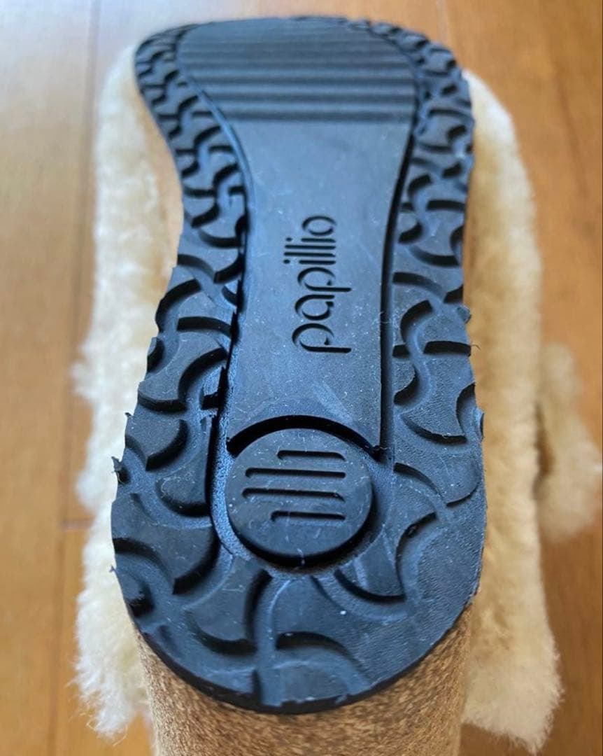 ★BIRKENSTOCK【パピリオ】36ファニー テディエッグシェル　美品