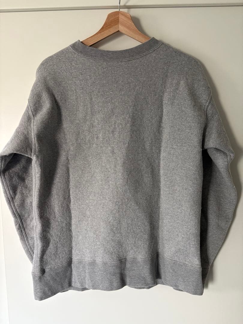 オーラリー AURALEE BACK WOOL SWEAT P/O 4