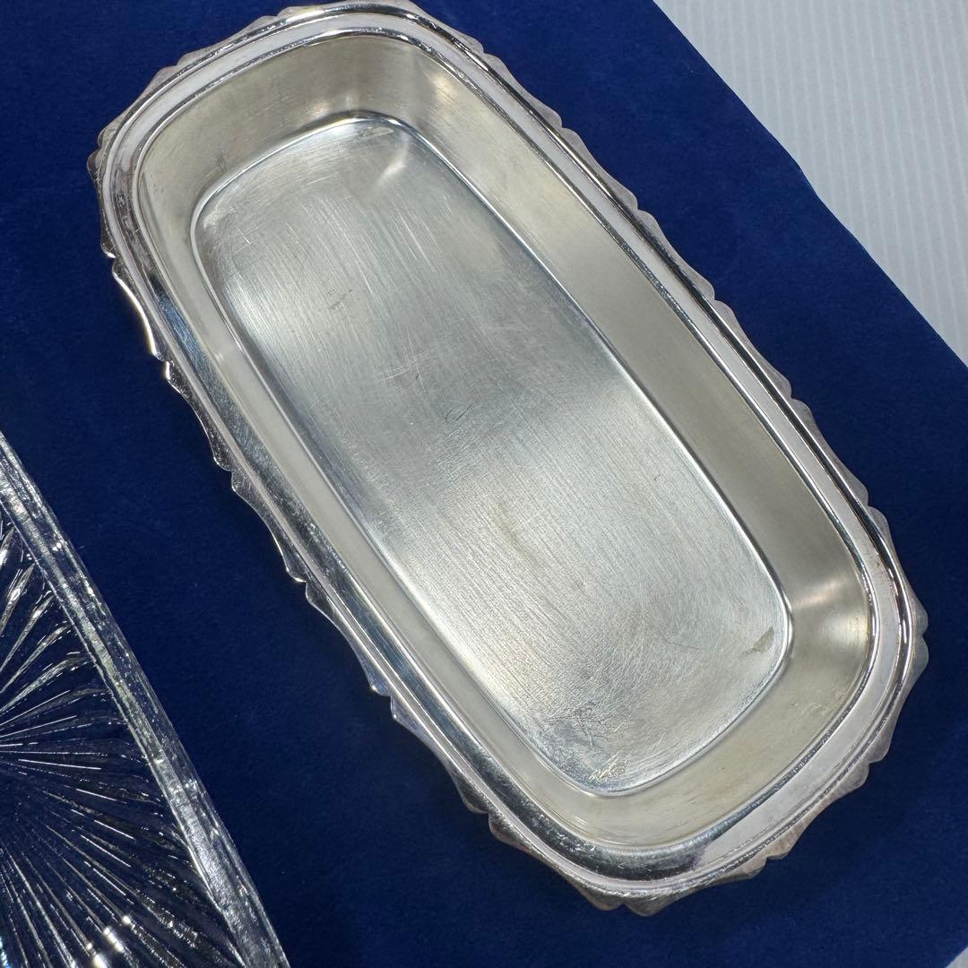 【希少】 Mappin & Webb マッピン＆ウェッブ バターディッシュ 美品