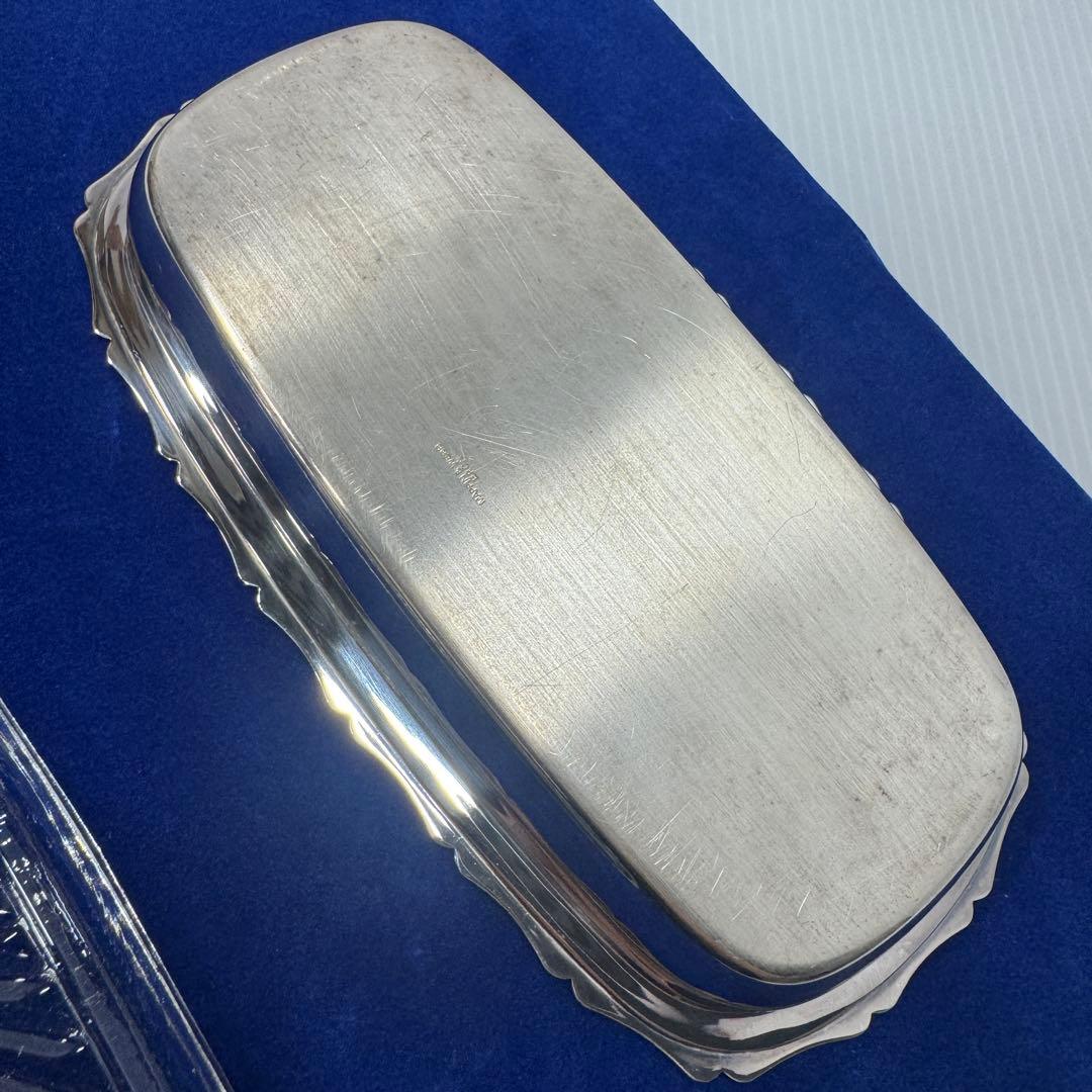 【希少】 Mappin & Webb マッピン＆ウェッブ バターディッシュ 美品