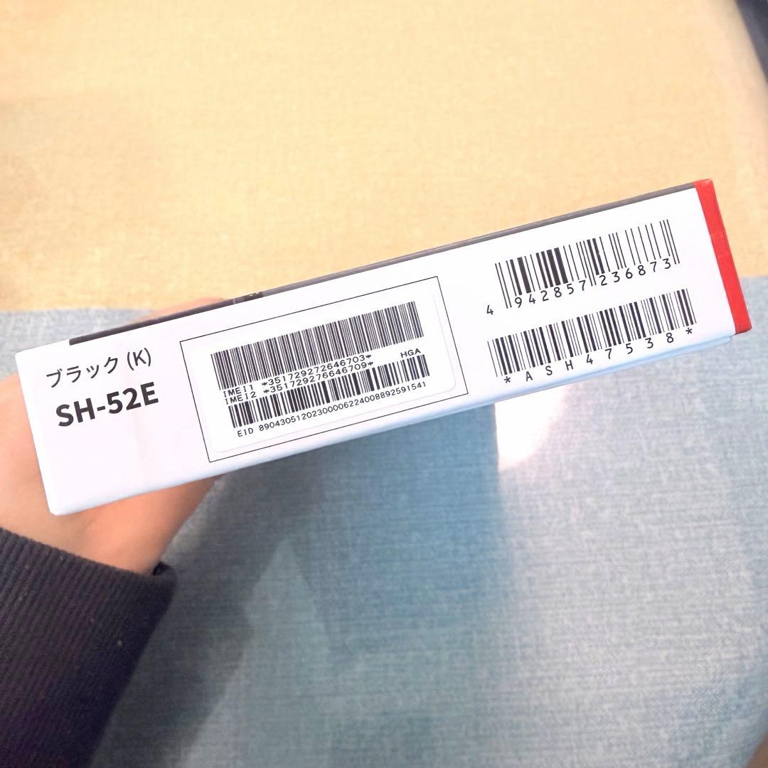 新品未使用　docomo AQUOS wish 4 SH-52Eブラック