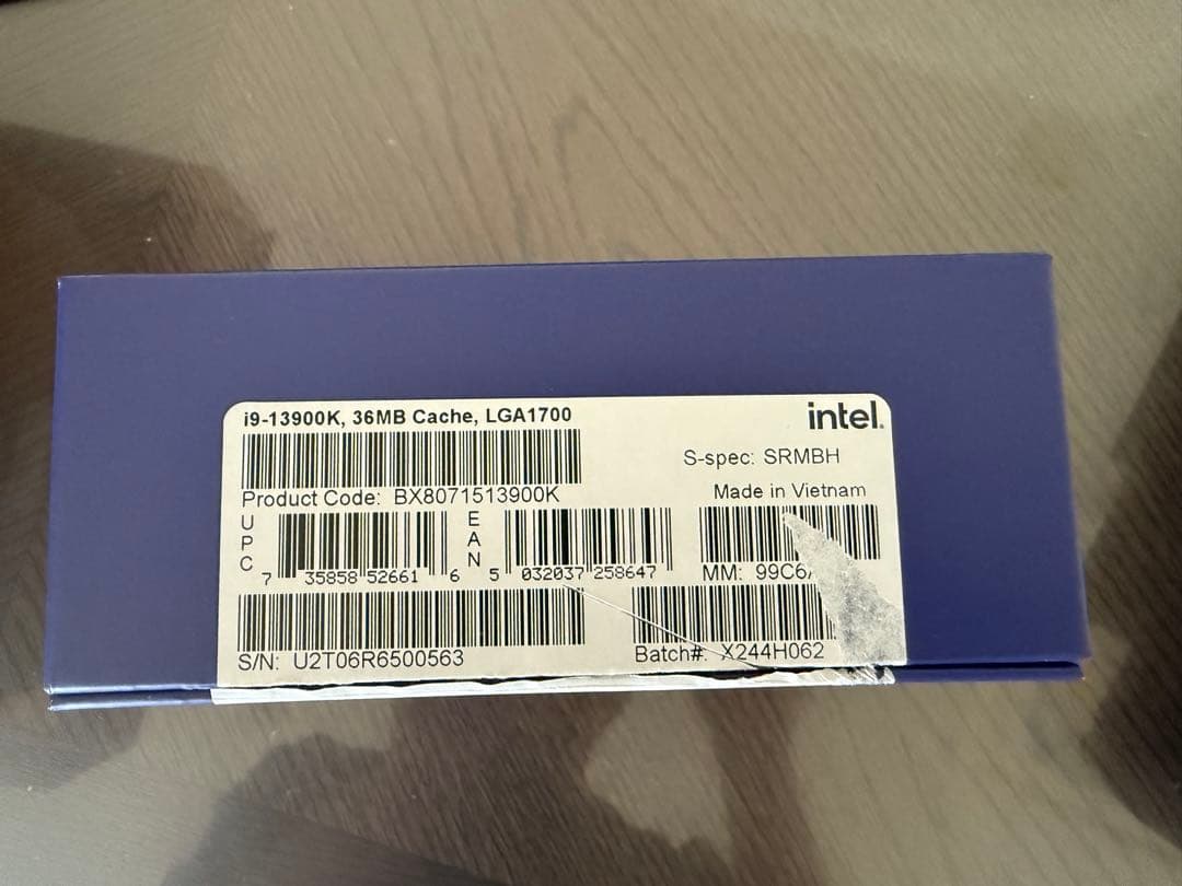 intel インテル CPU 第13世代 Core i9-13900K BOX