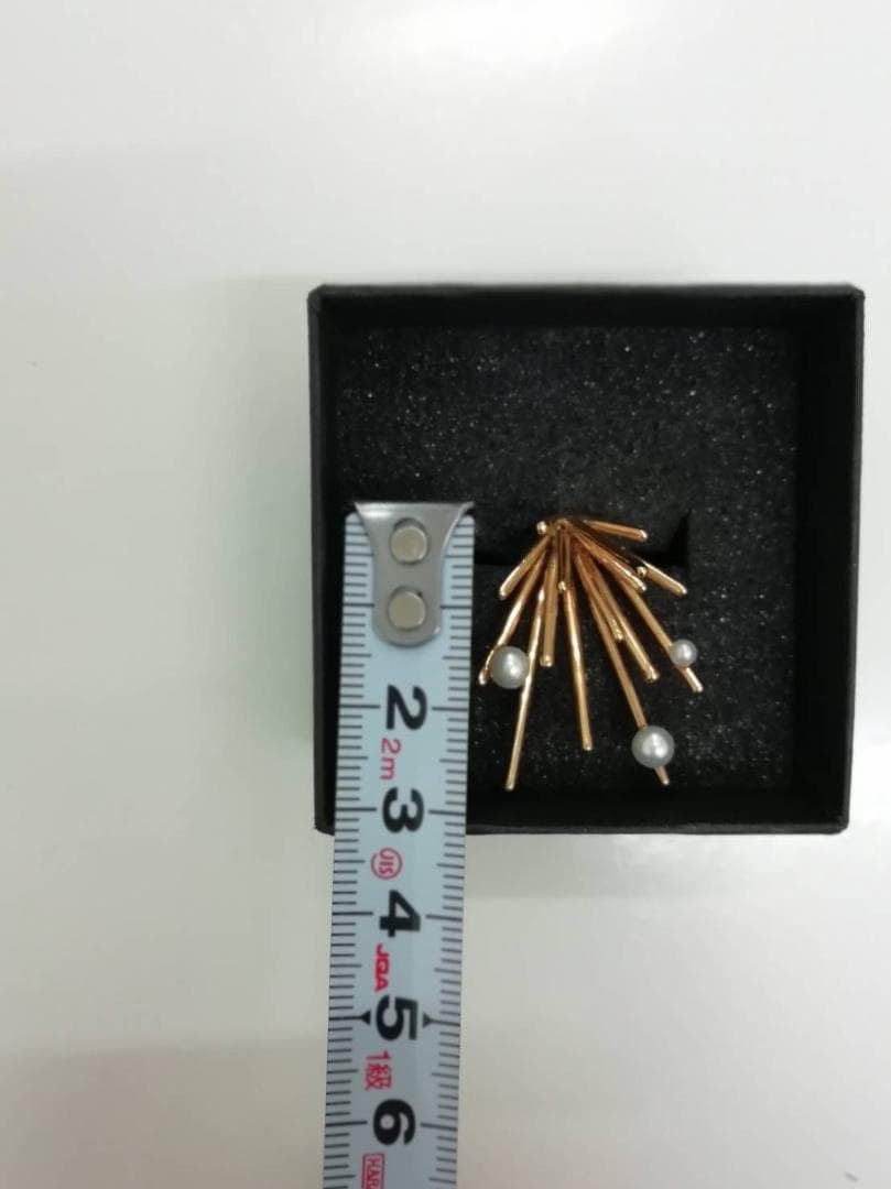 Lamie 片耳用ピアス Pearl Down Spark (M)