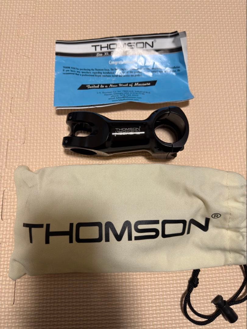 THOMSON x4 90㎜ 10° トムソン ステム　ブラック