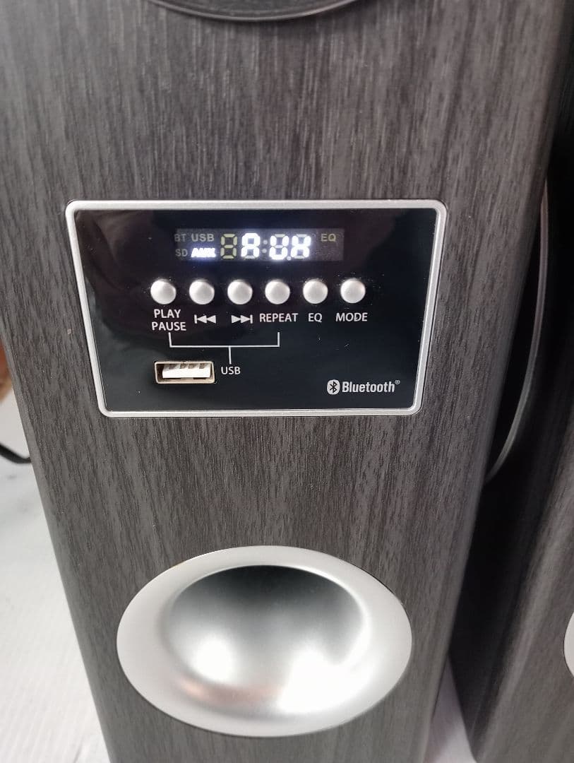 ウーハースピーカーQihom Bluetooth 2個