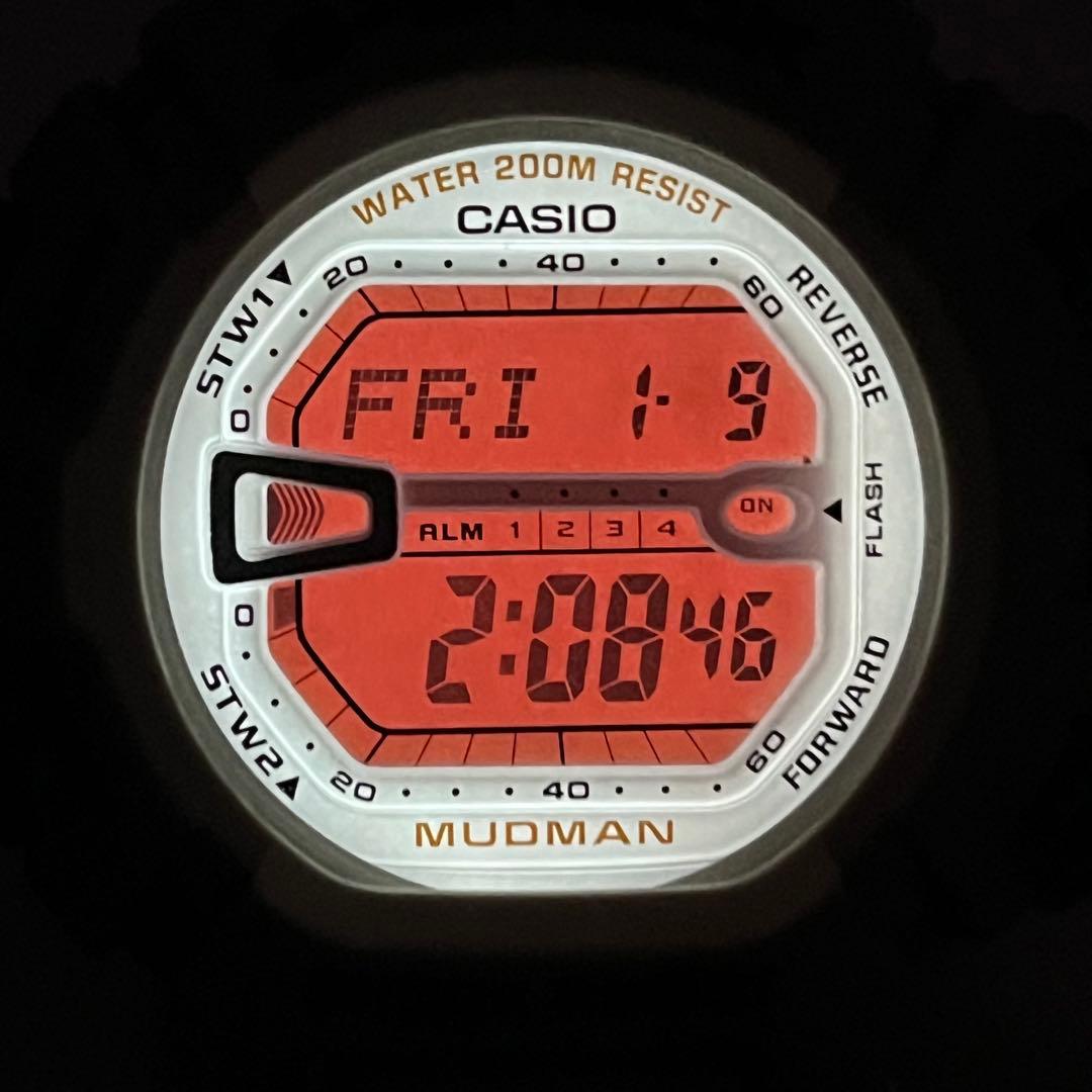 【希少】CASIO G-SHOCK マッドマン　G-9000-8JF グレー