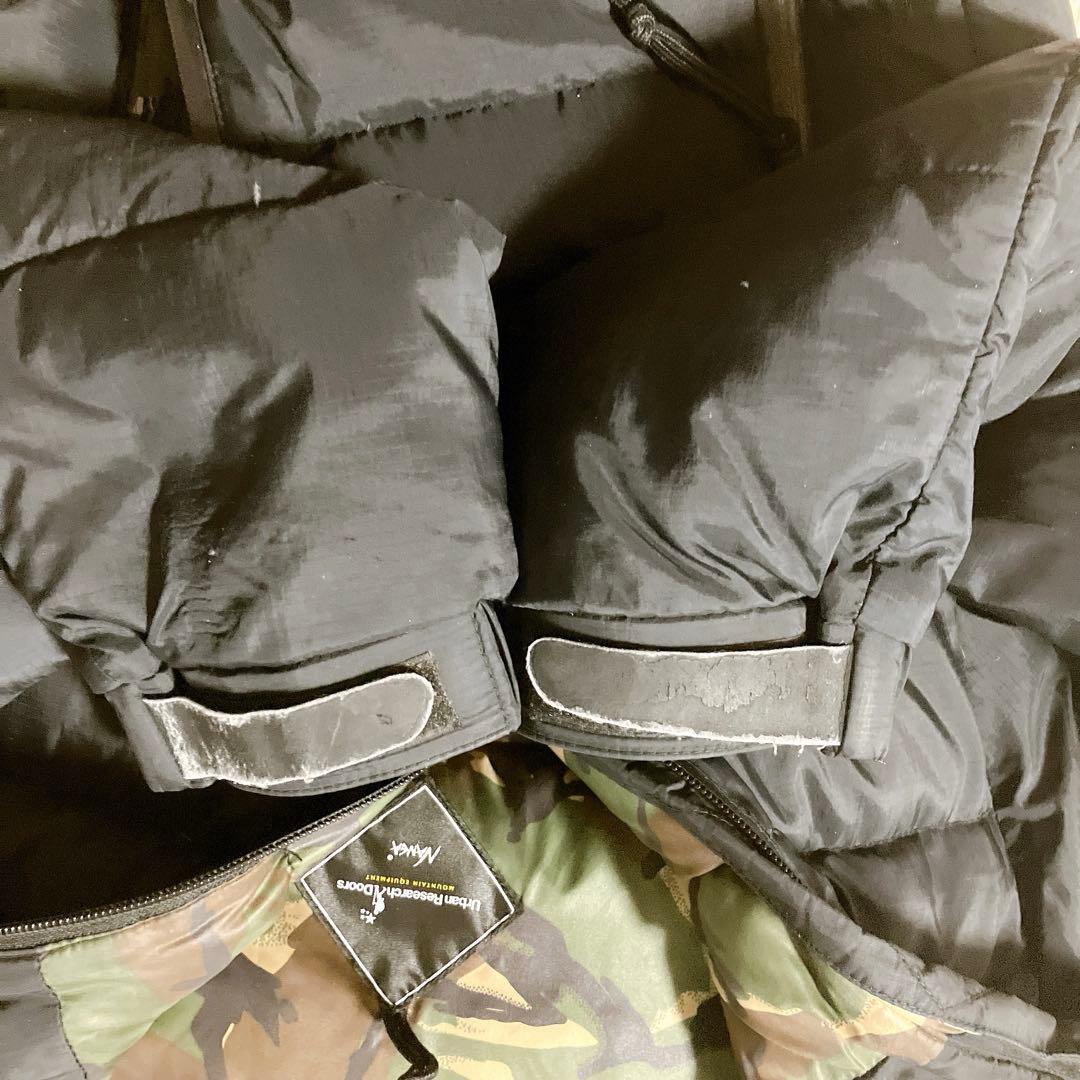 NANGA アーバンリサーチ別注 オーロラ ダウンジャケット 迷彩 M