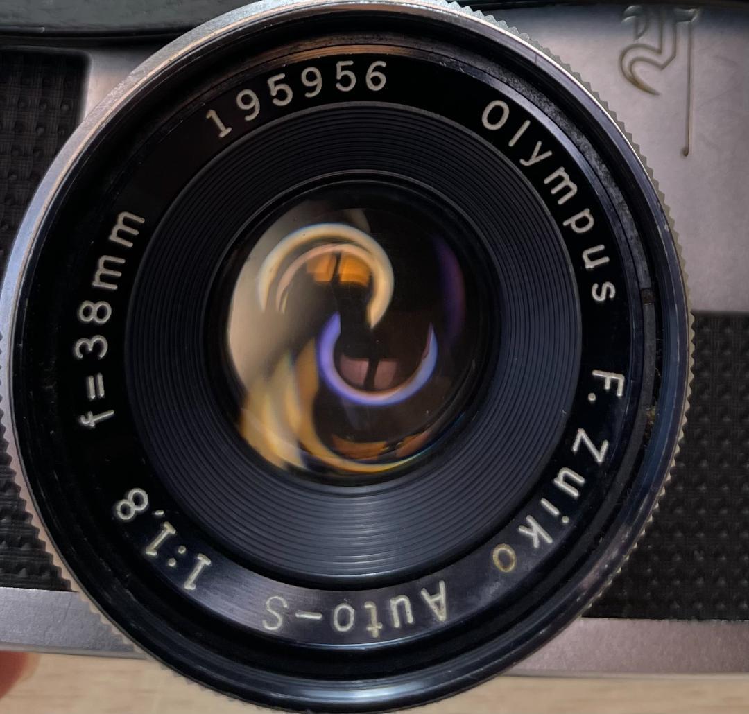OLYMPUS PEN-F 1:1.8 f=38ｍｍ オリンパス フィルムカメラ
