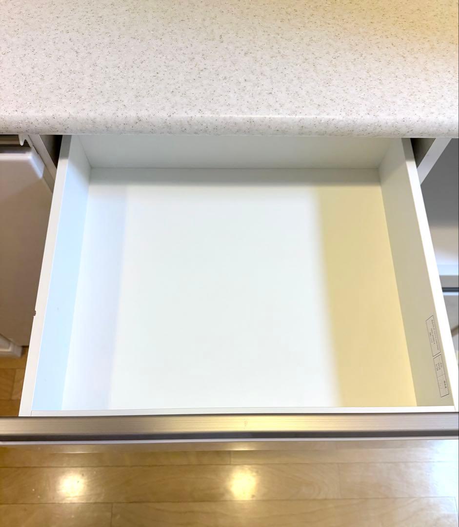 ニトリ キッチンカウンター(アルミナ2 120CT WH) コード4030914