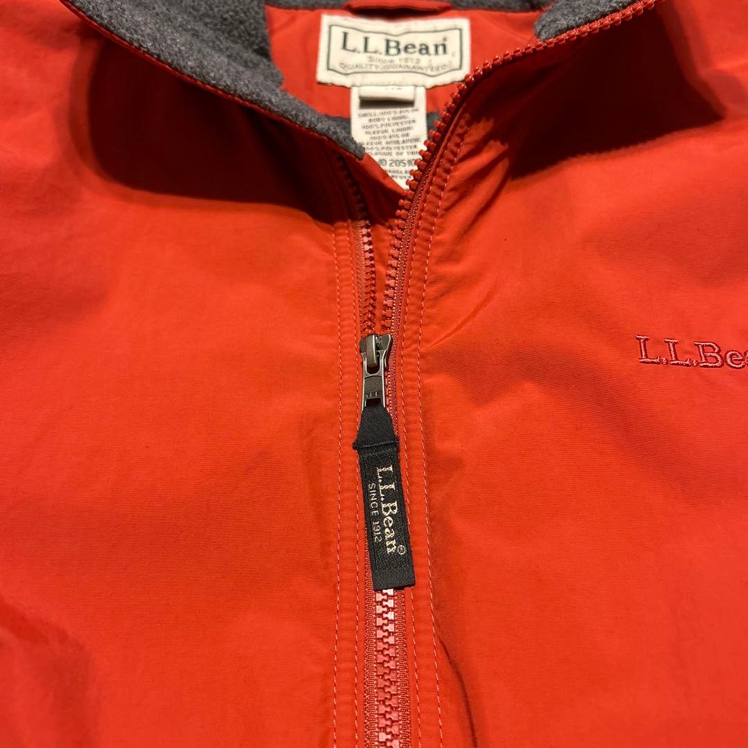 専用‼️90s LL.Bean ナイロンジャケット S REG オレンジ フリース